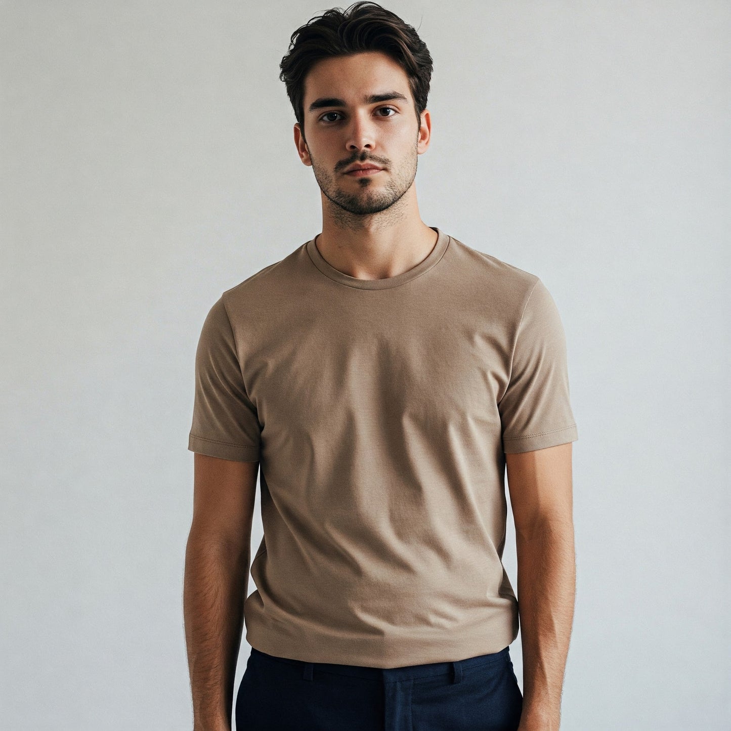 Cafe Regular Fit Basic Tshirt