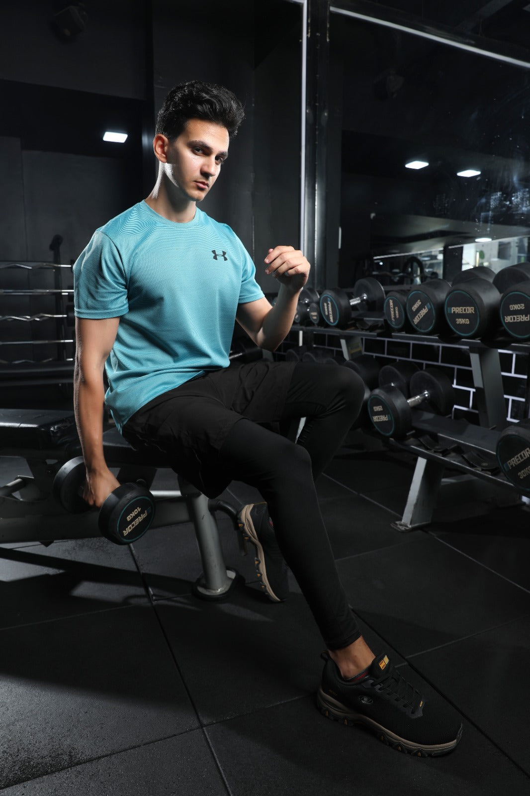 Men's Sky Blue Perf T-Shirt