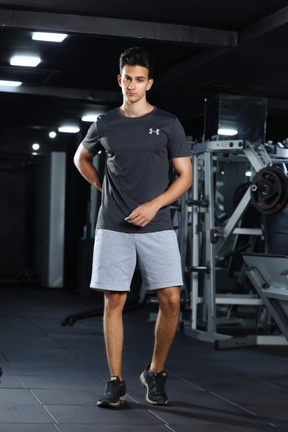 Men's Dark Grey Dual-Tone Set