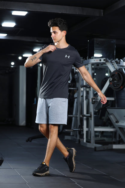 Men's Dark Grey Dual-Tone Set
