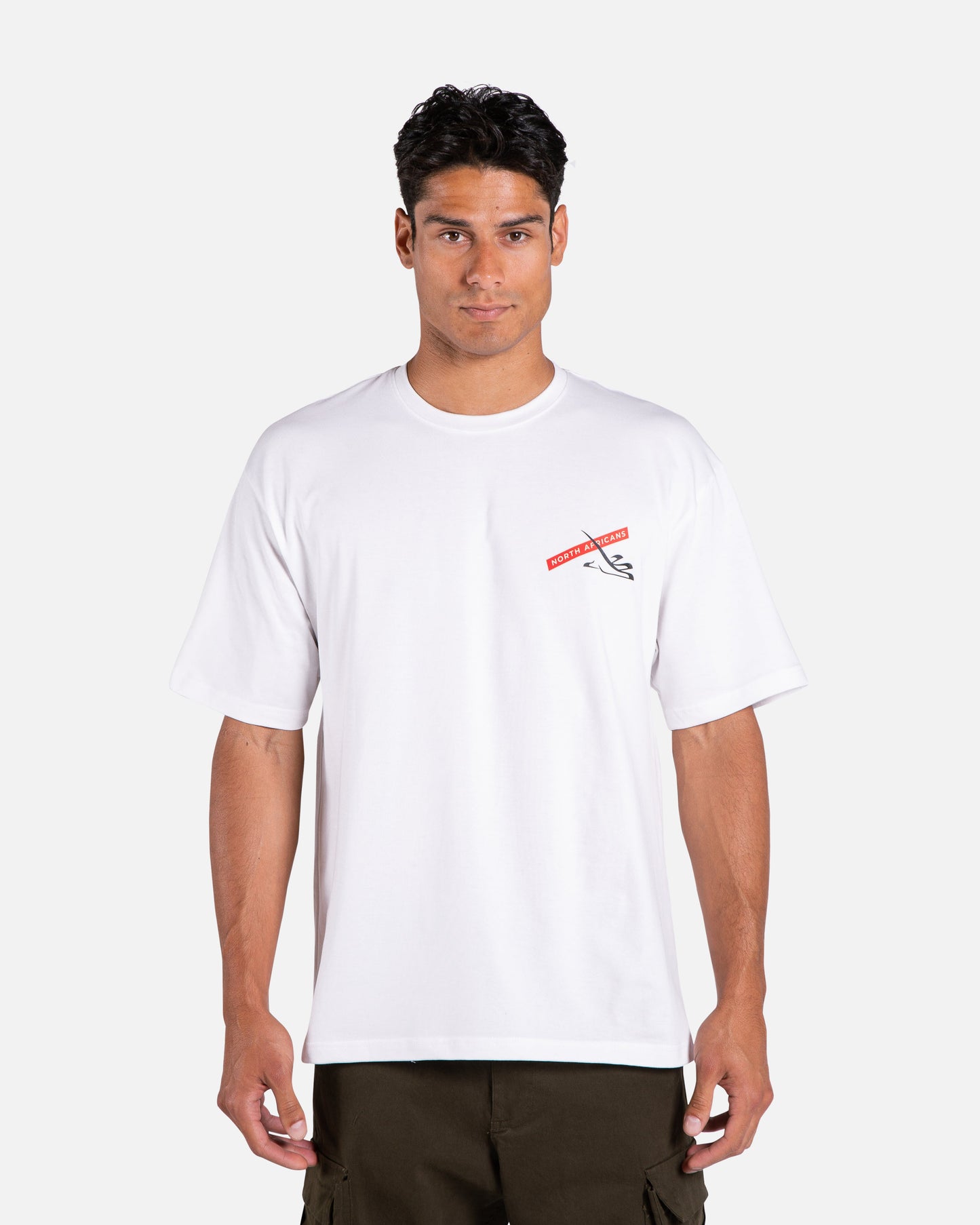 Brutal Gecko 1st Survivor T-Shirt For Men- White