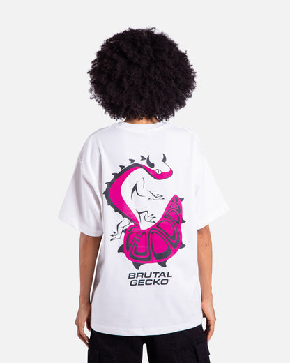 Brutal Gecko Evil Germ For Women - White