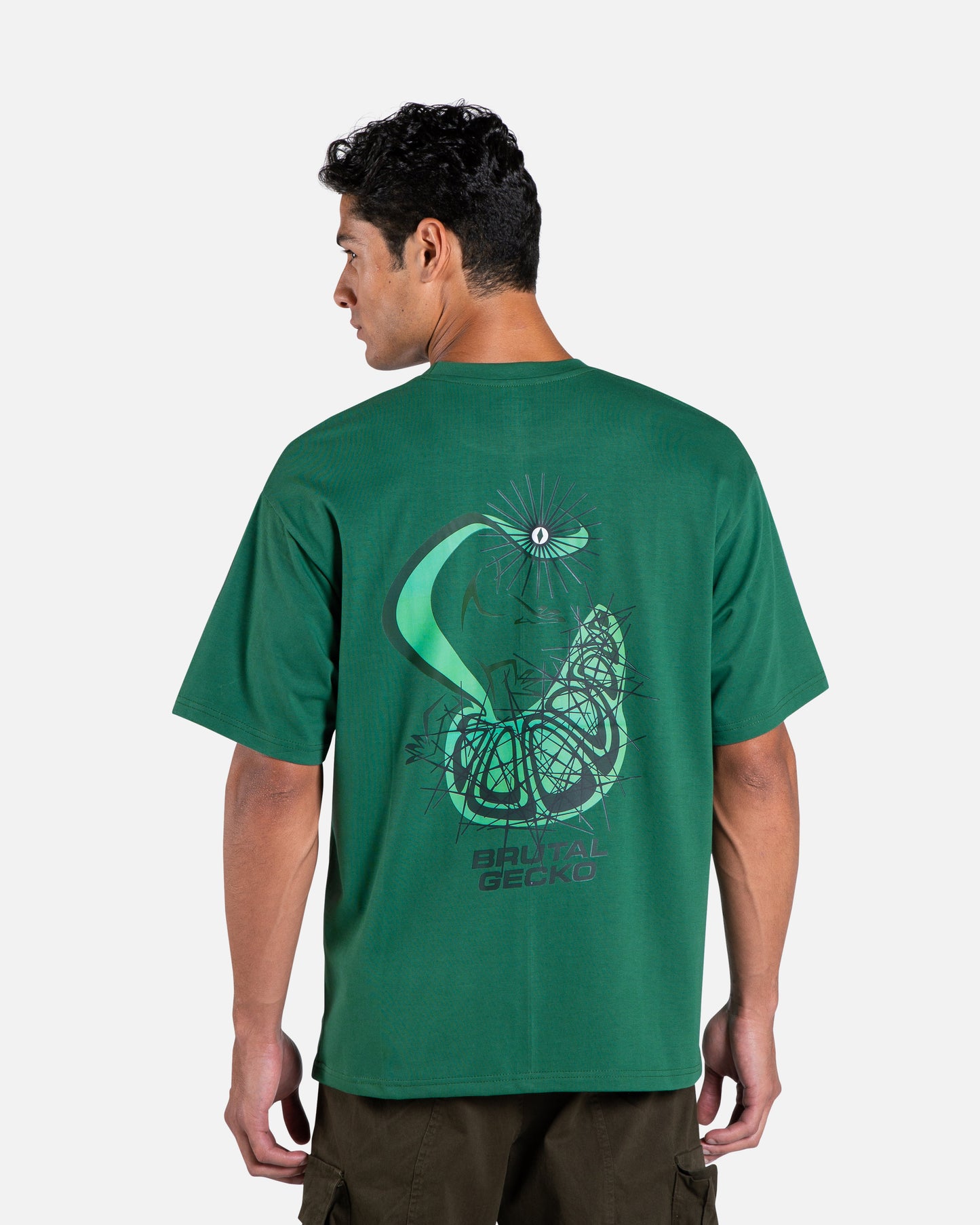 Brutal Gecko Cactus Camo - Green For Men