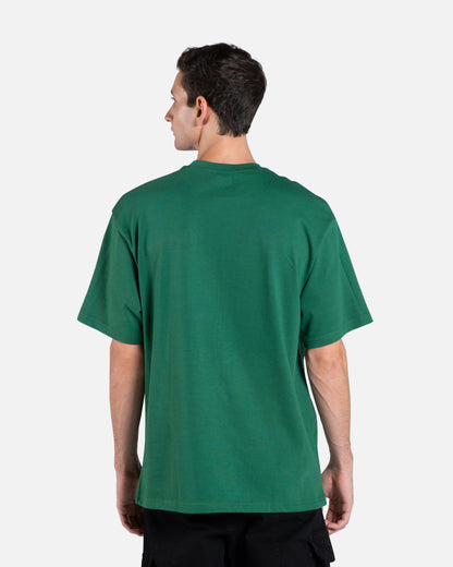 Men Green Cotton Oversized T-shirt