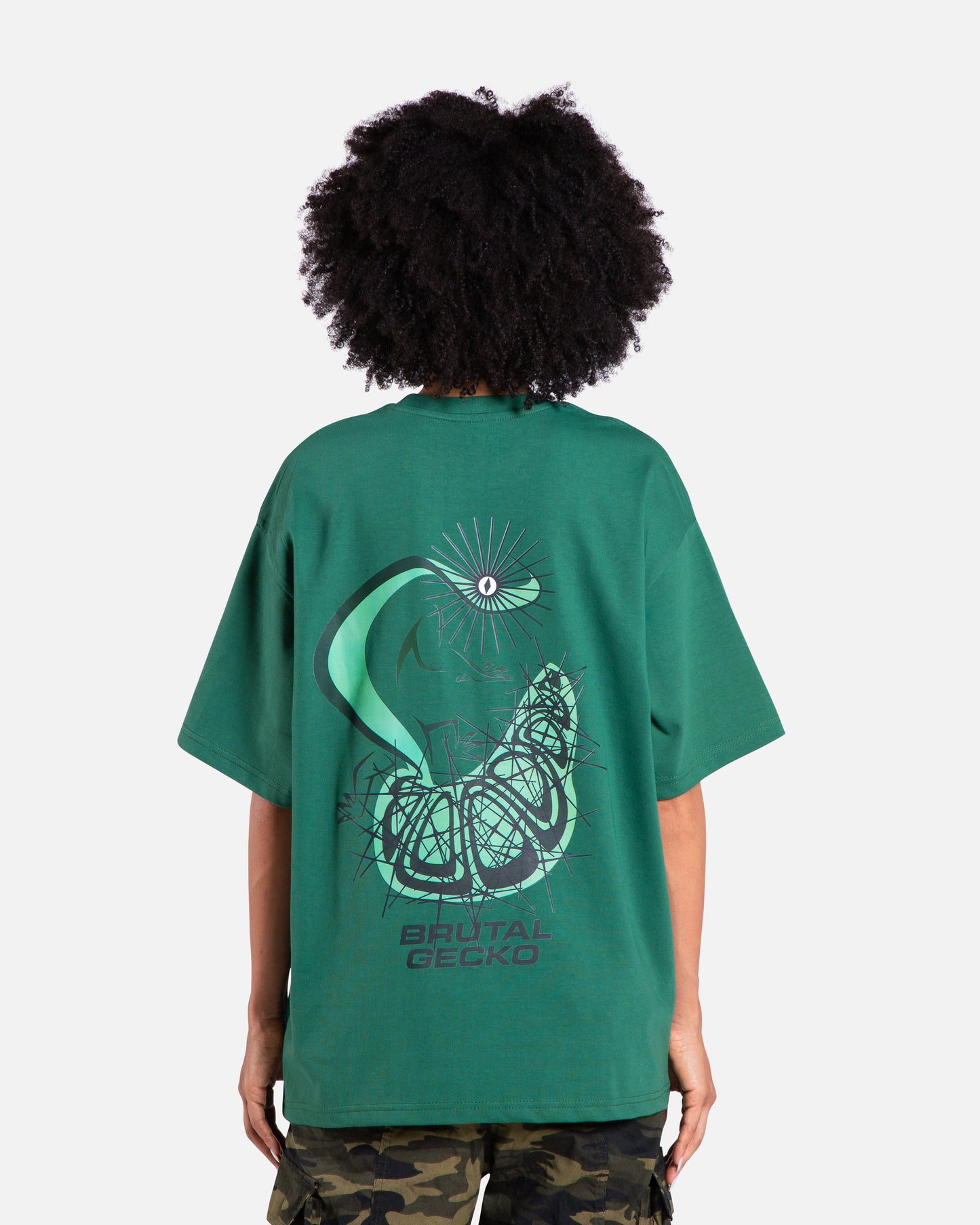 Brutal Gecko Cactus Camo - Green For Women