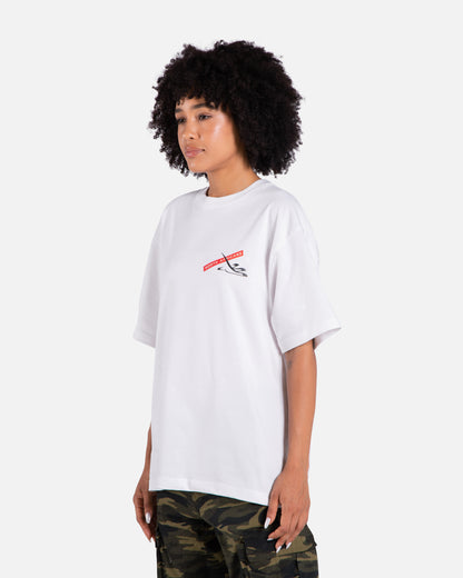 Brutal Gecko 1st Survivor T-Shirt For Women- White