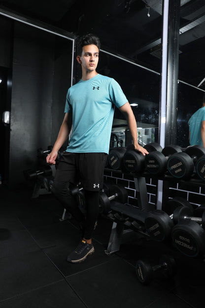 Men's Sky Blue Perf T-Shirt