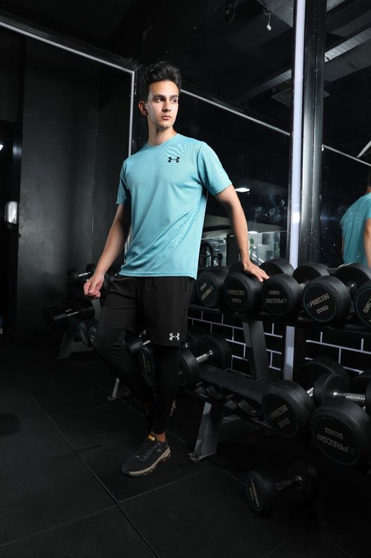 Men's Sky Blue Perf T-Shirt