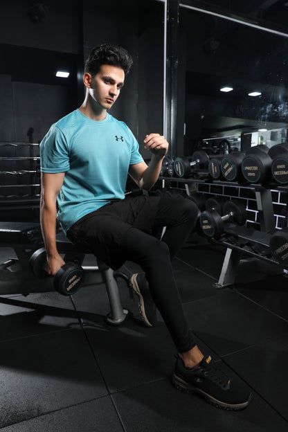 Men's Sky Blue Perf T-Shirt