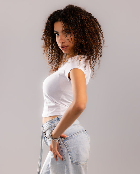 Coastal Breeze Cropped T-shirt