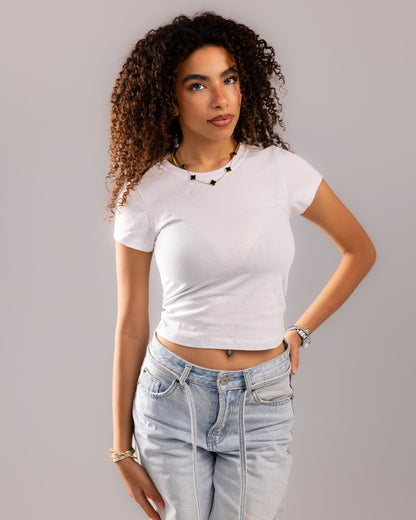 Coastal Breeze Cropped T-shirt