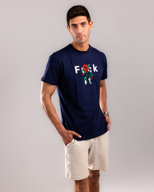 Way to Live T-shirt - Navy