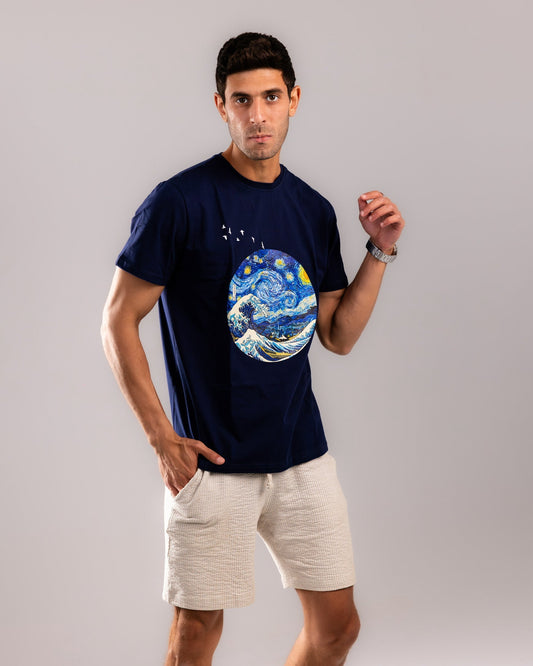 Stellar Voyage T-shirt - Navy