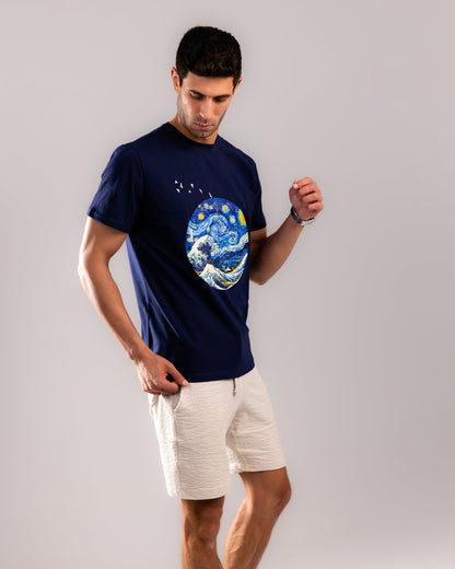 Stellar Voyage T-shirt - Navy
