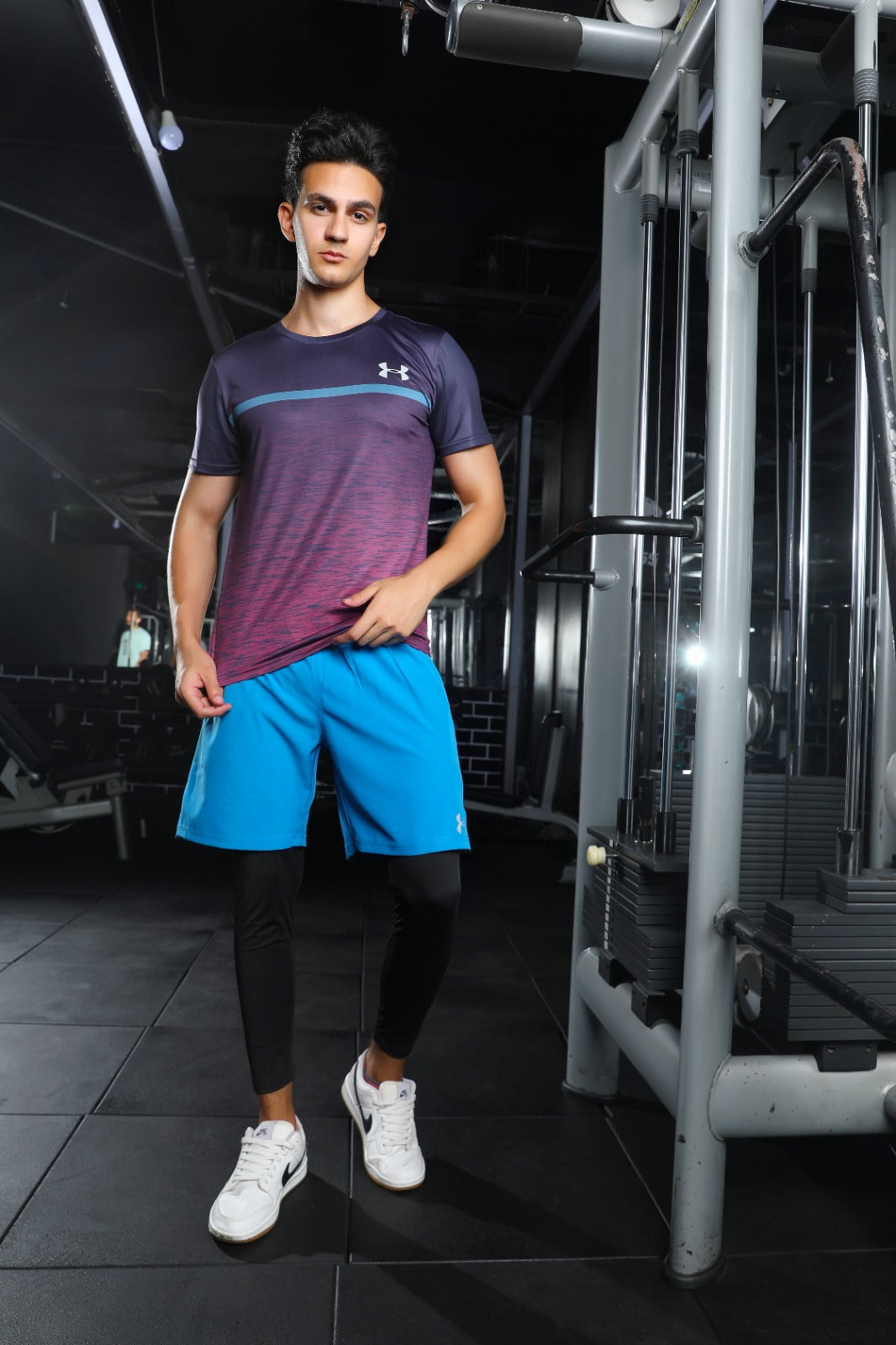 Men's Color Block Athletic Tee