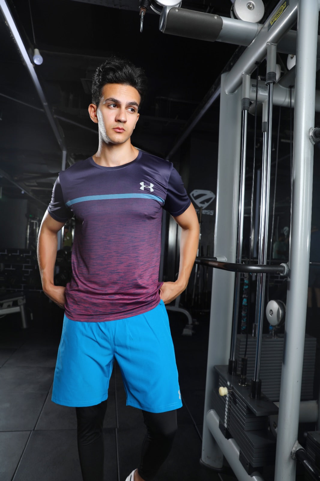 Men's Color Block Athletic Tee