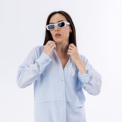 Relaxed Linen Summer Shirt & Shorts Co-Ord Set