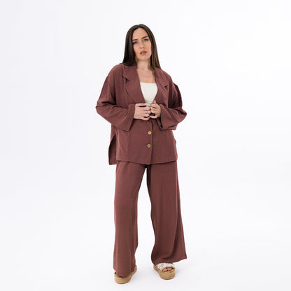 Relaxed Tailored Two-Piece Suit