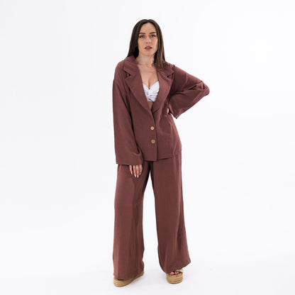 Relaxed Tailored Two-Piece Suit