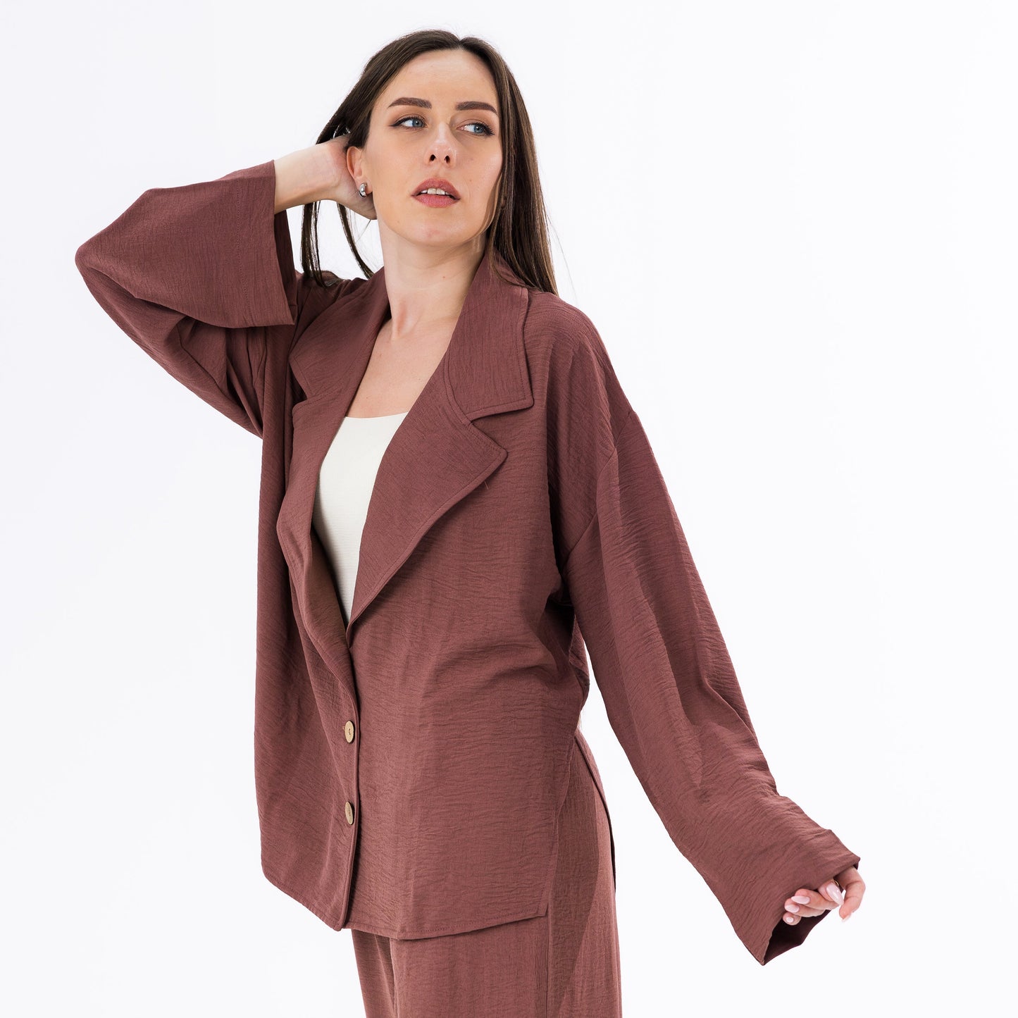 Relaxed Tailored Two-Piece Suit