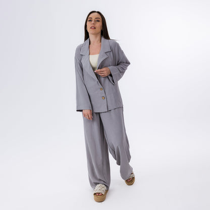 Relaxed Tailored Two-Piece Suit
