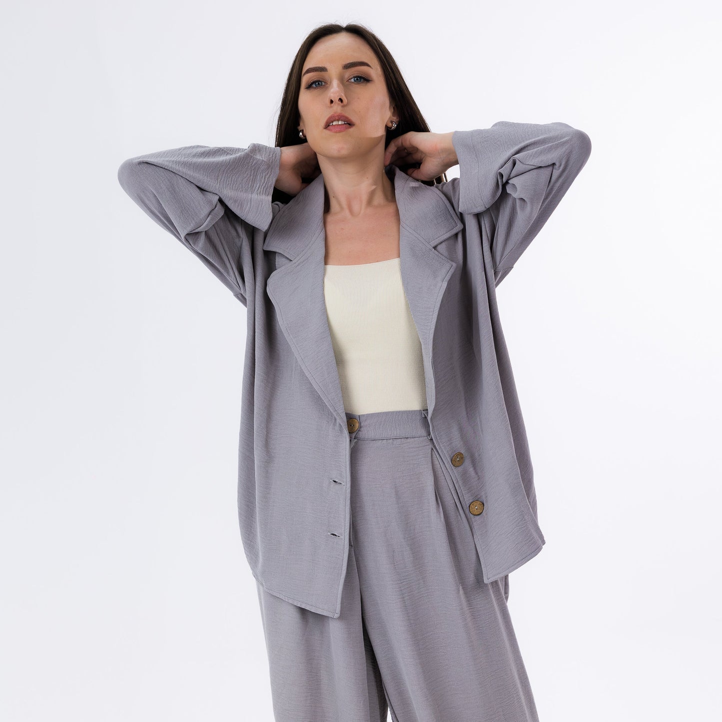 Relaxed Tailored Two-Piece Suit