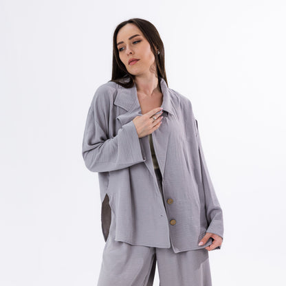 Relaxed Tailored Two-Piece Suit