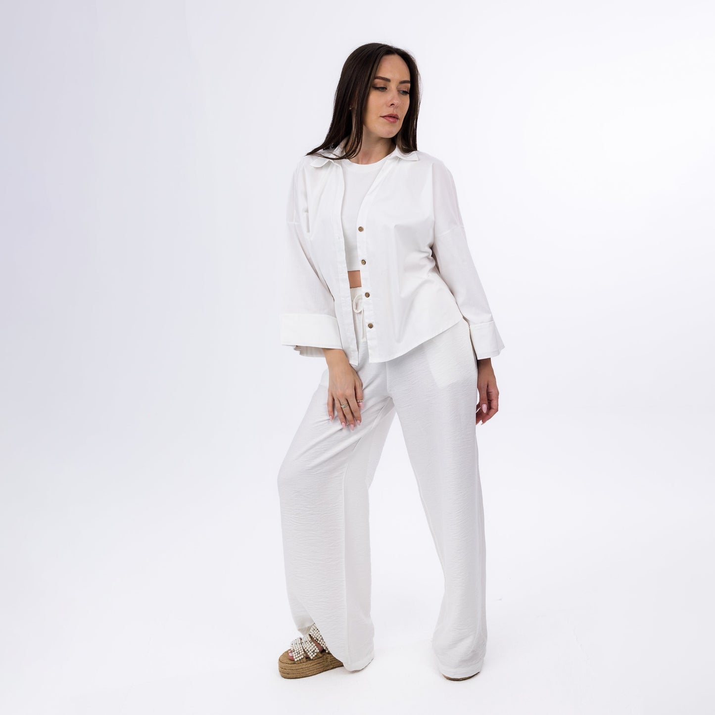 One Size Mood Button-up Shirt