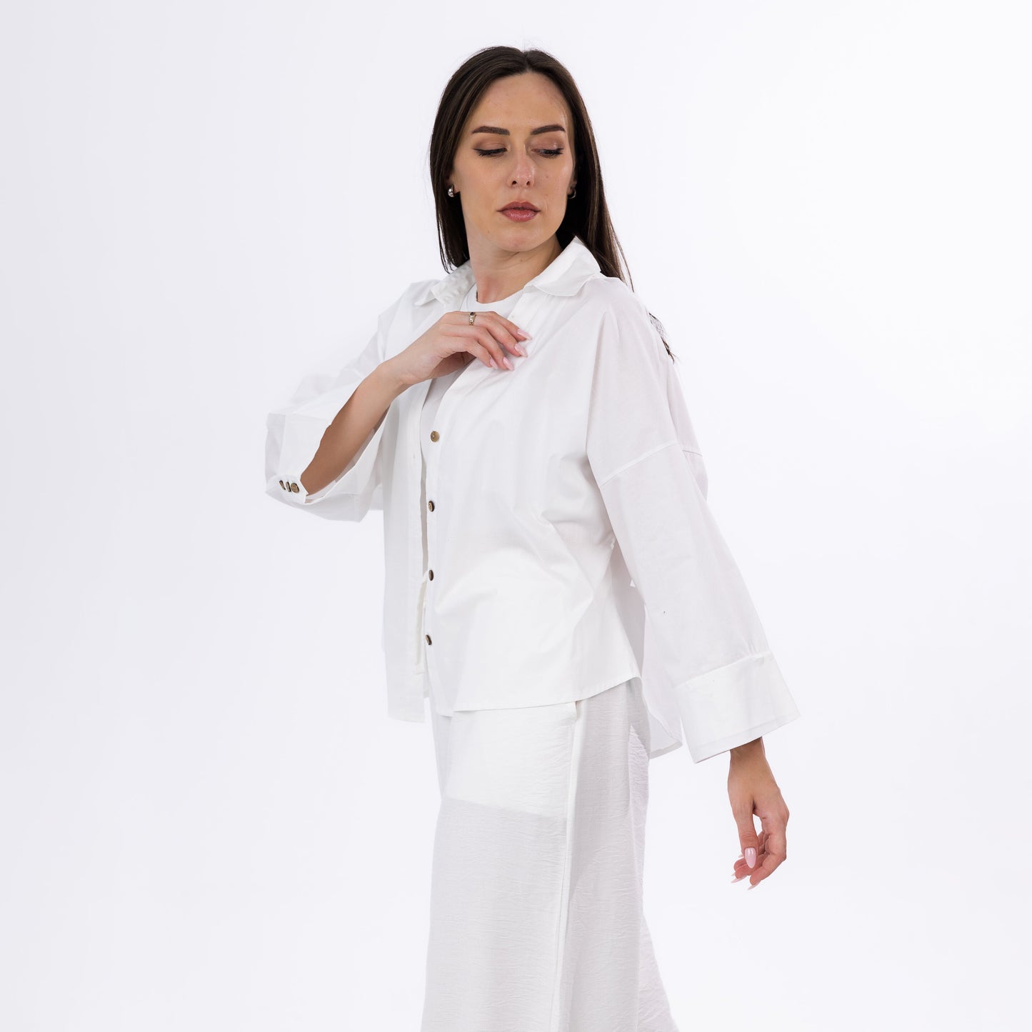 One Size Mood Button-up Shirt