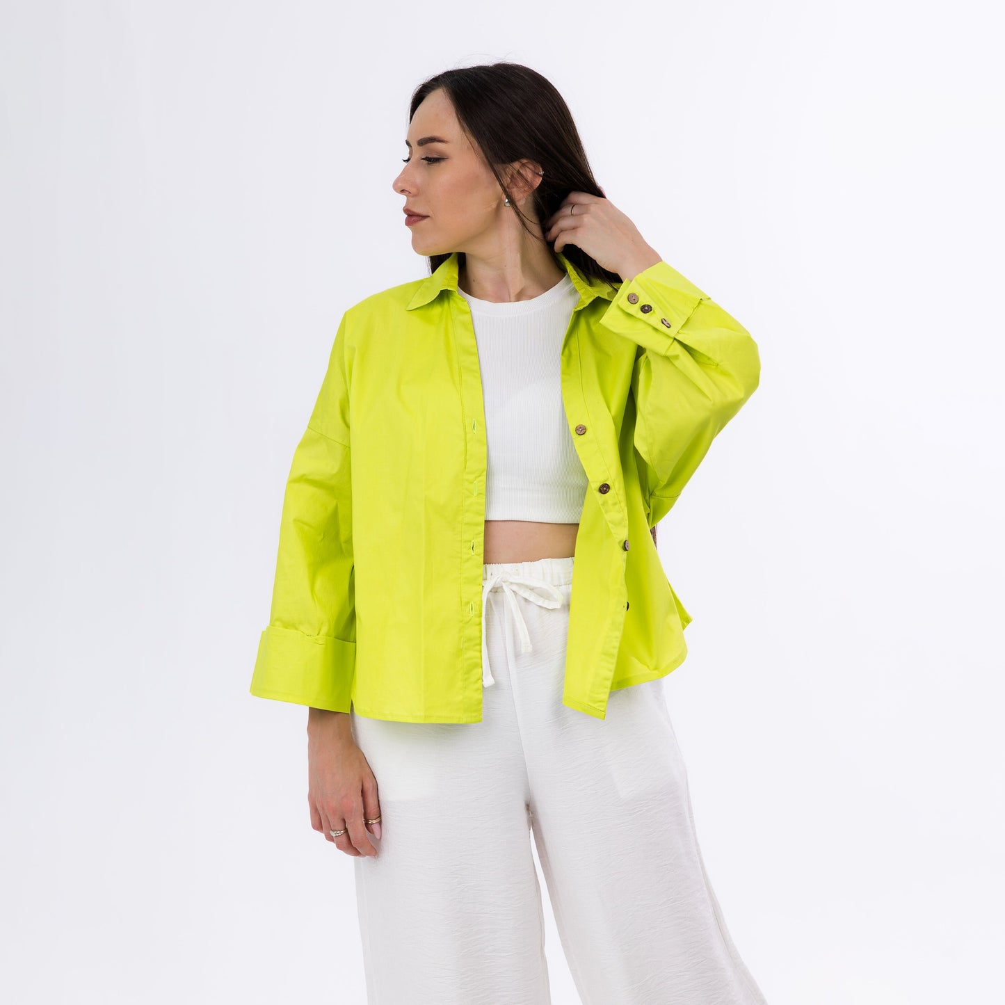 One Size Mood Button-up Shirt