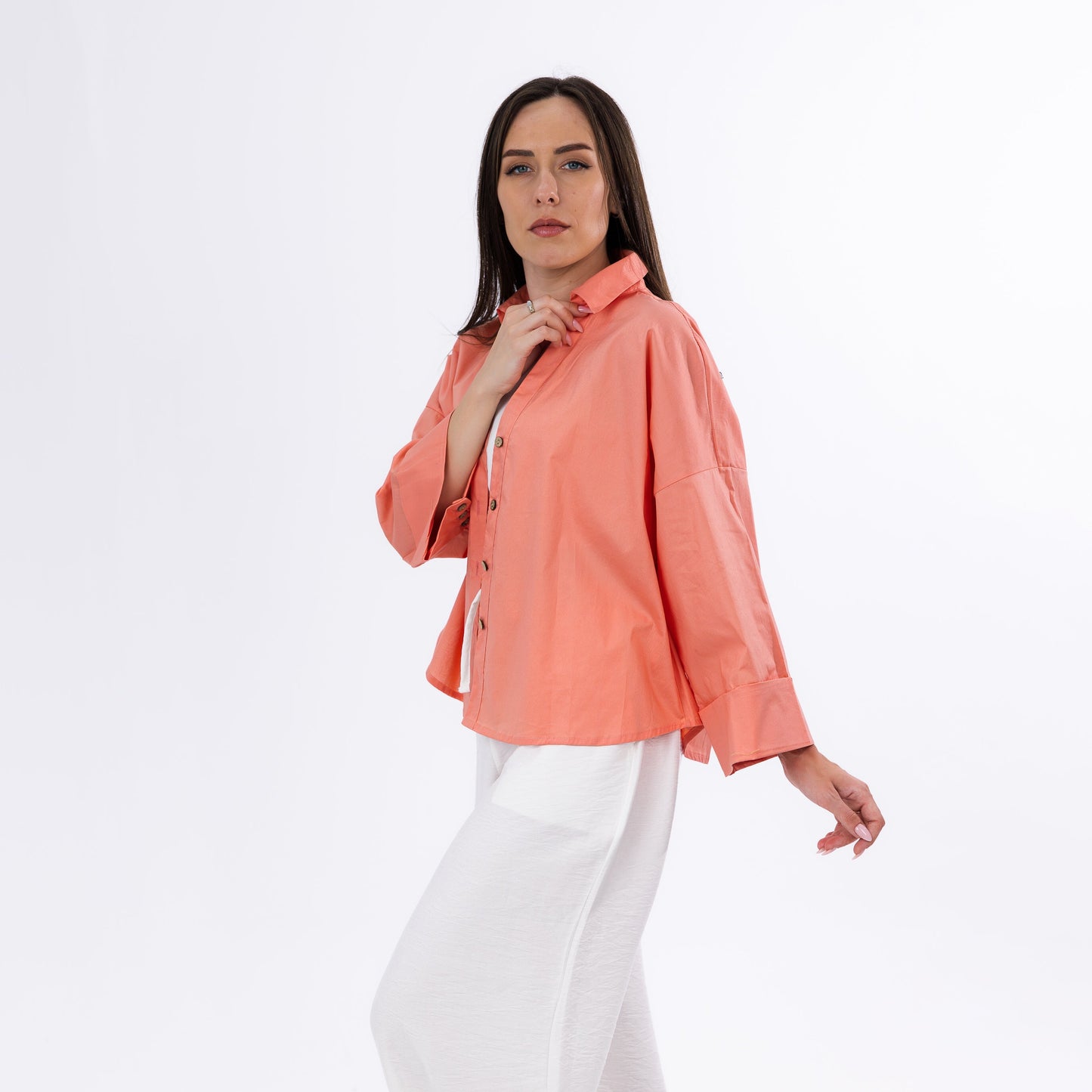 One Size Mood Button-up Shirt
