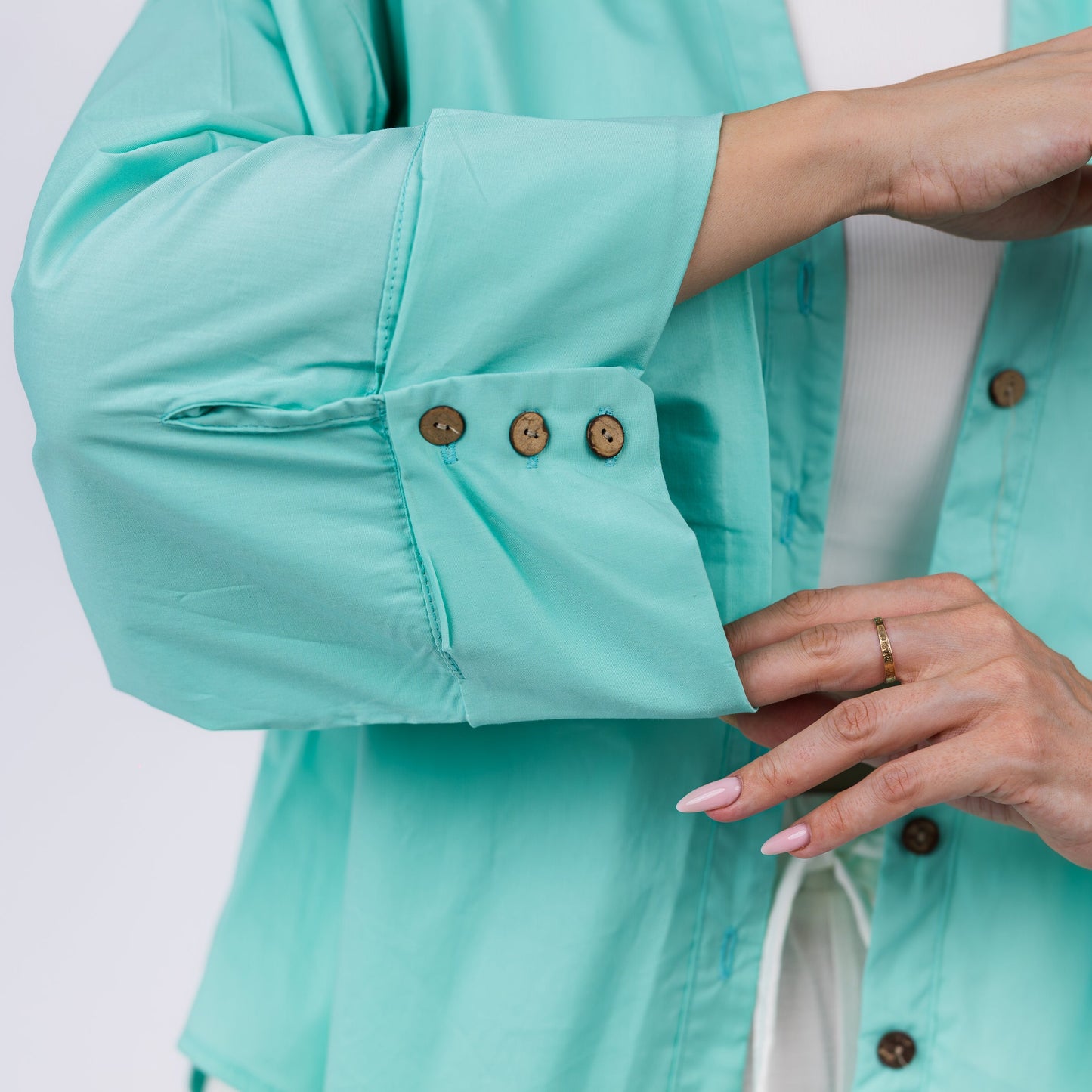 One Size Mood Button-up Shirt