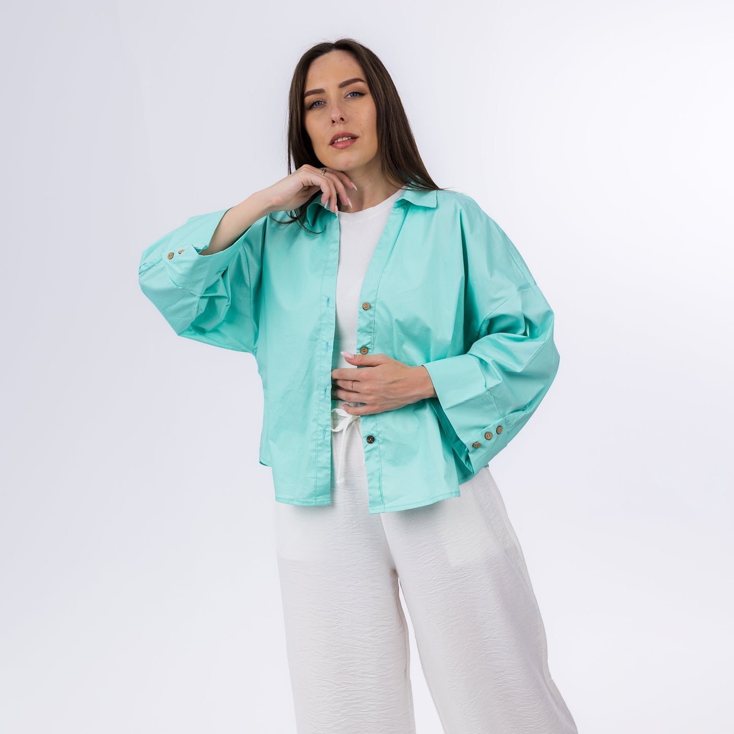 One Size Mood Button-up Shirt