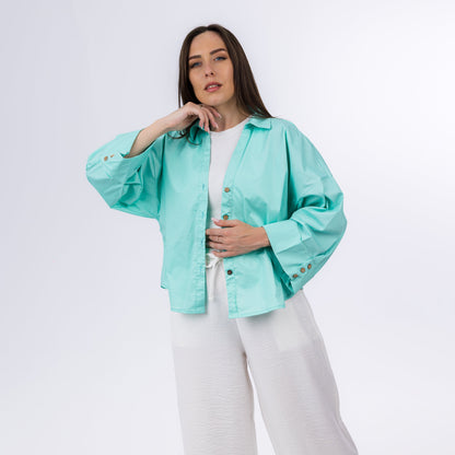 One Size Mood Button-up Shirt