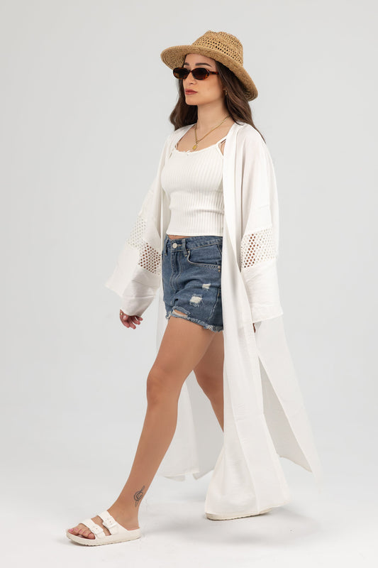 Flowing Summer Long Cardigan